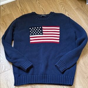 Brandy Melville American Flag Sweater